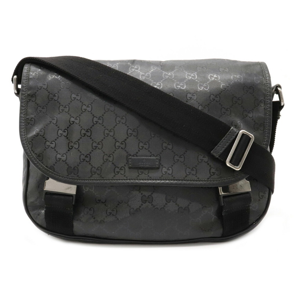 Gucci Gg Implement Messenger Crossbody Bag Leathe… - image 1